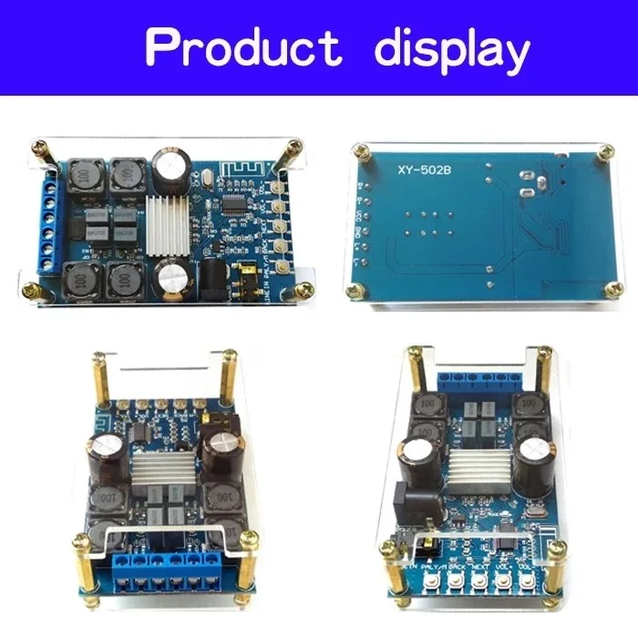 50 Вт * 2 Bluetooth двухканальный стерео усилитель платы цифровой домашний аудио DIY