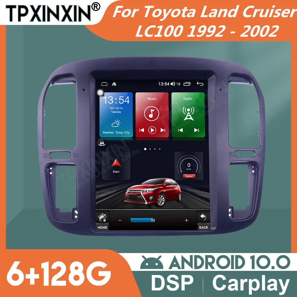 Автомагнитола для Toyota Land Cruiser LC100 1992-2002 Lexus LX470 2002-2007 магнитола 2DIN Android
