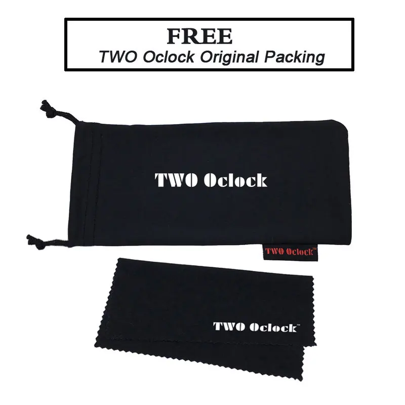 

TWO Oclock Anti Blue Light Glasses Square Oversized Eye Glasses Frame Brand Designer Frames Men Women Optic Glasses W5103