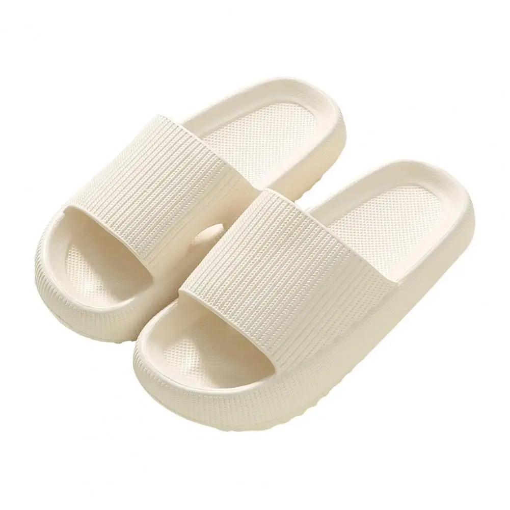 

Women's Sandals 1 Pair Pool Sandals Concave-convex Texture Smooth Surface Concise Design Soft Quick Drying House Pool Slippers