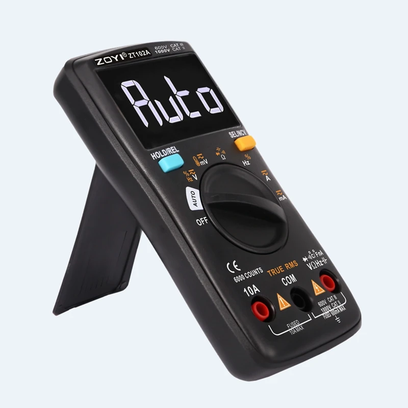 Мультиметр с ЖК дисплеем и подсветкой 6000 отсчетов|Мультиметры| |