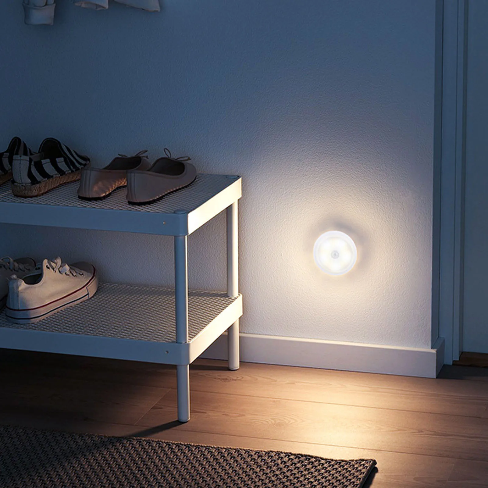 Светодиодный индукционный сенсорный светильник для шкафа беспроводной