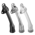 1 шт. дверная пробка из цинкового сплава дверной стоп удар вниз резиновый буфер увлажнения Бампер протектор стены настенное крепление пробка