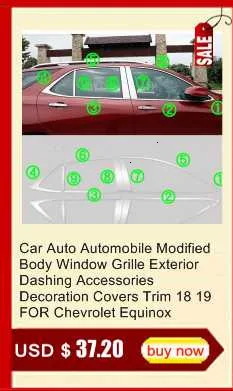 Automovil хром тело окна крыло зеркало наружные высококачественные части автомобиля Стайлинг 09 10 11 12 13 14 15 16 17 18 для Ford Edge