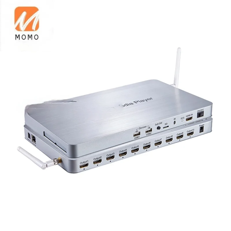 

Splitter 1 In 8 Out Support 4K for PS3 PS4 Computer Laptop TV Box DVD