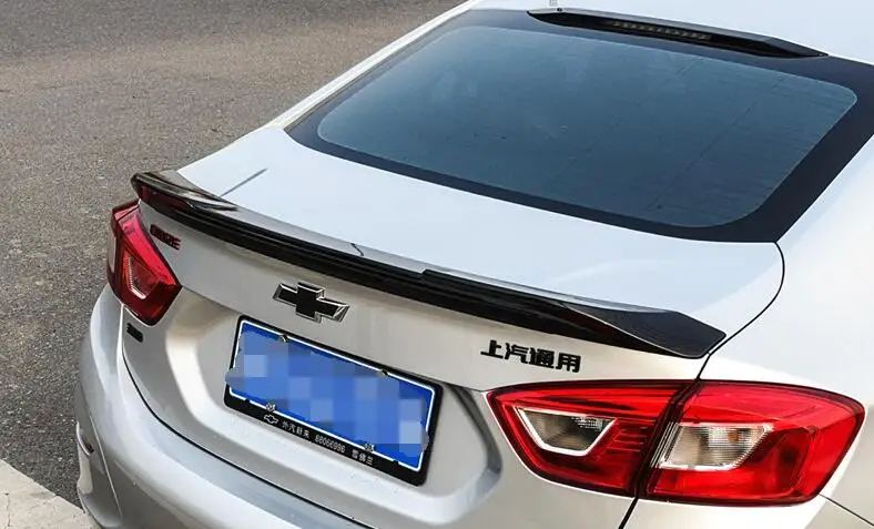 Спойлер для Chevrolet Cruze 2017-2019 LEDL высококачественный спойлер из АБС-пластика заднее
