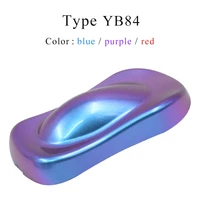yb84 chameleon pigments acrylic paint powder coating chameleon dye for cars arts crafts nails decoration painting supplies 10g