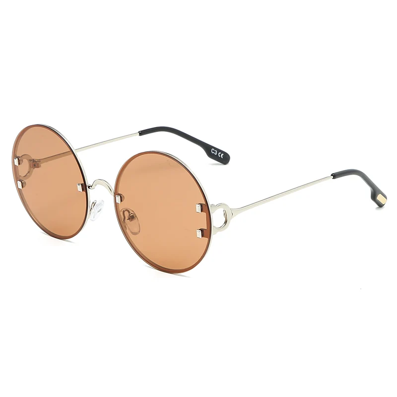 

Sunglasses Female Tide Star Retro Sunglasses Round Face Personality Online Celebrity Sunglasses Fashion New 72006