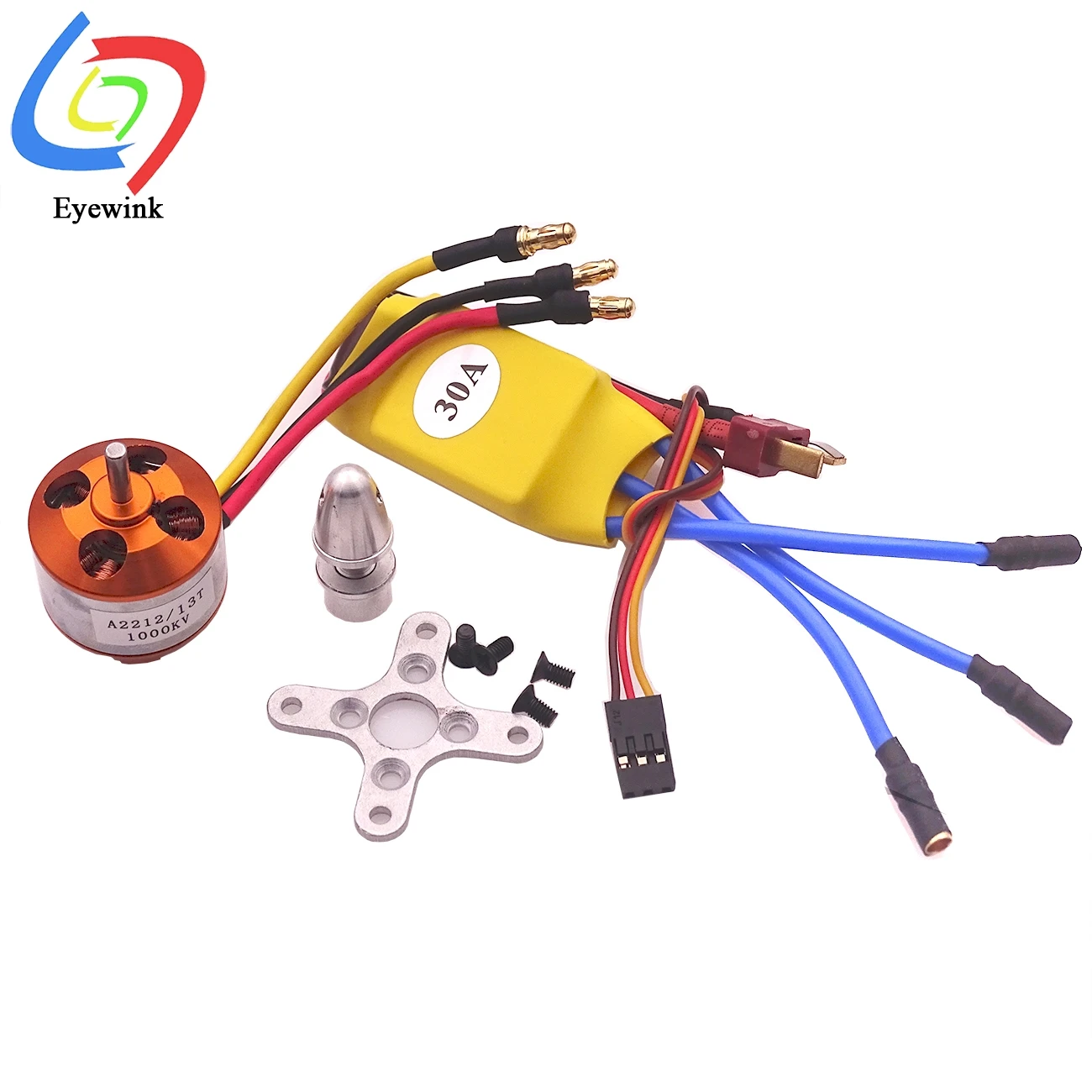 XXD 930KV 1000KV 1400KV 1800KV 2200KV 2450KV бесщеточный двигатель с 30A бесщеточный ESC контроллер скорости двигателя для радиоуправляемого дрона