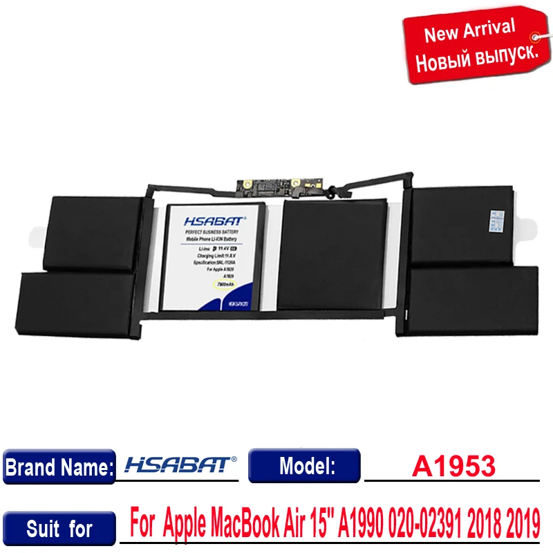 Топ-бренд 100% НОВЫЙ 7800mAh A1820 Аккумулятор для ноутбука MACBOOK PRO 15 &quotA1707 2016 2017 батареи