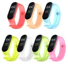 Ремешок силиконовый прозрачный для Xiaomi Mi Band 5 4, водонепроницаемый спортивный браслет для Xiomi Mi Band 3 Xiami band5