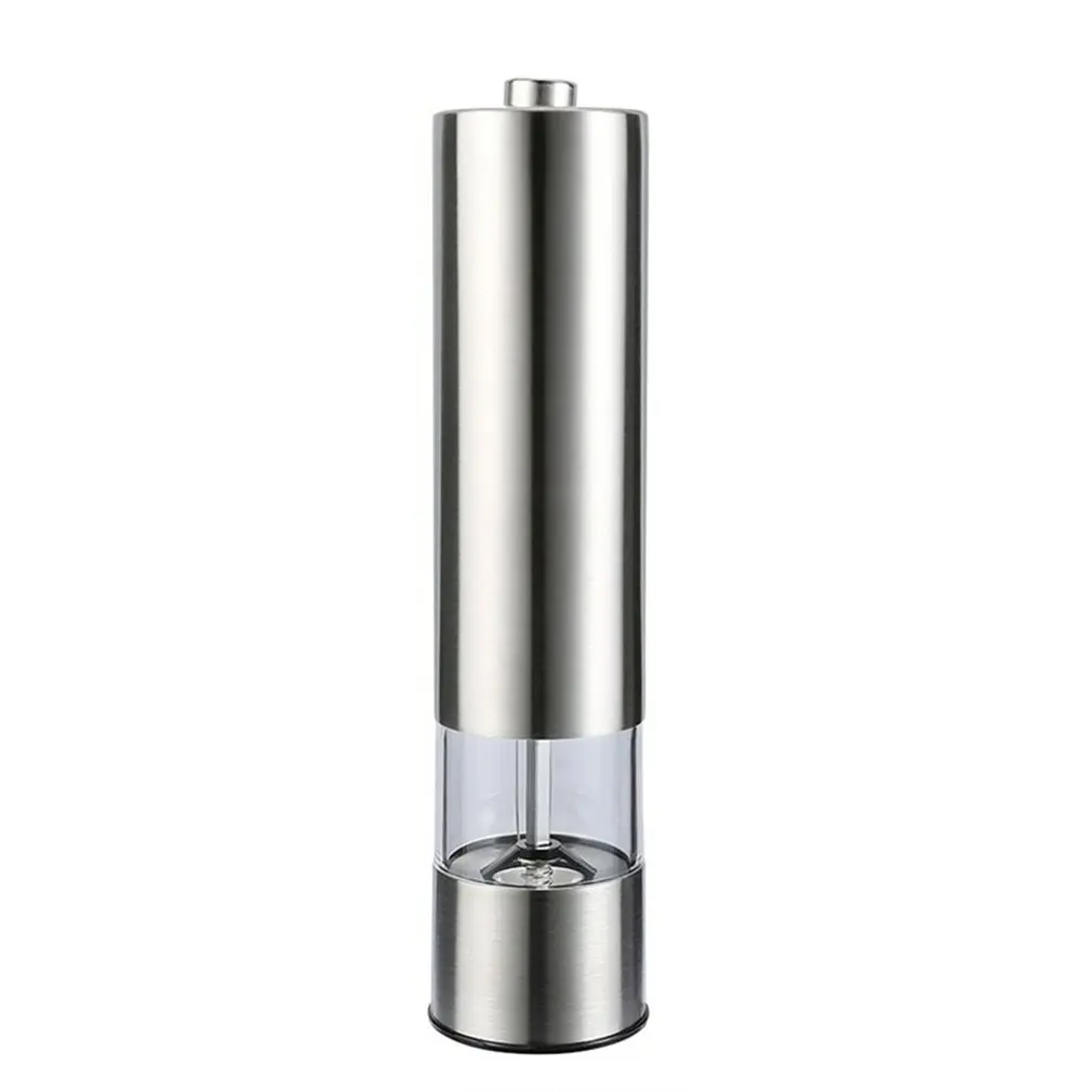 

Electric ABS Pepper Mill Flat Head Kitchen Seasoning Tools Cooking Accessories Without Battery Electric Abrader
