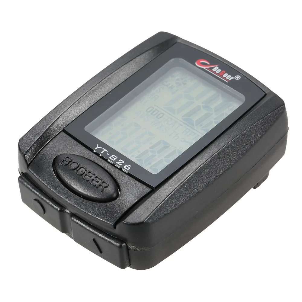 Водонепроницаемый велосипедный компьютер проводной MTB одометр секундомер