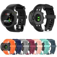 fashion silicone wristband band strap for garmin forerunner 45 45s soft sport replacement smart watch accessories bracelet tool
