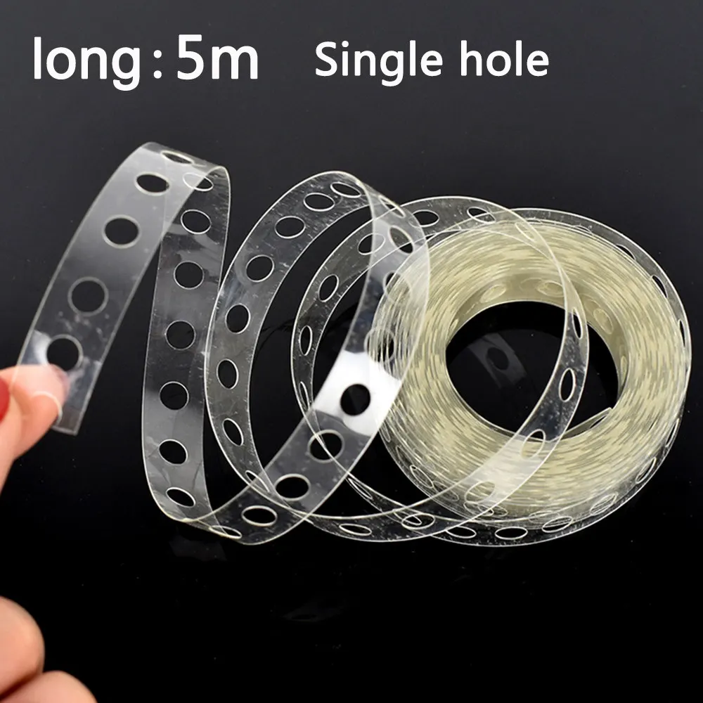 5m single hole 1 шт., 7 трубок, подставка для воздушных шаров, держатель воздушных шаров для шаров, 100 точек, клеевые шары в горошек, поддержка шаров, Свадебная вечеринка, Рождество, год - Цвет: 5m single hole