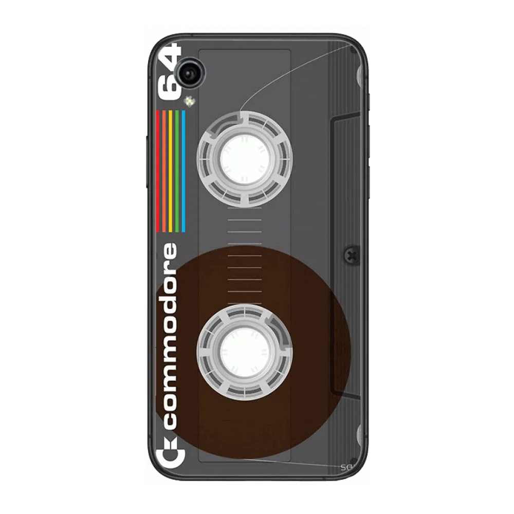 

Vintage tape cassette Style Phone Cases cover For VIVO X50 30 Y97 91 93 85 83 81 79 73 V 17 15 9 S7 U3X black Covers