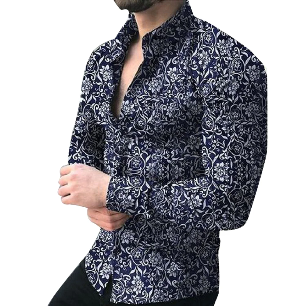 2019 Топ 1 guayabera camisa hombre весна осень деловая Мужская модная рубашка с длинным