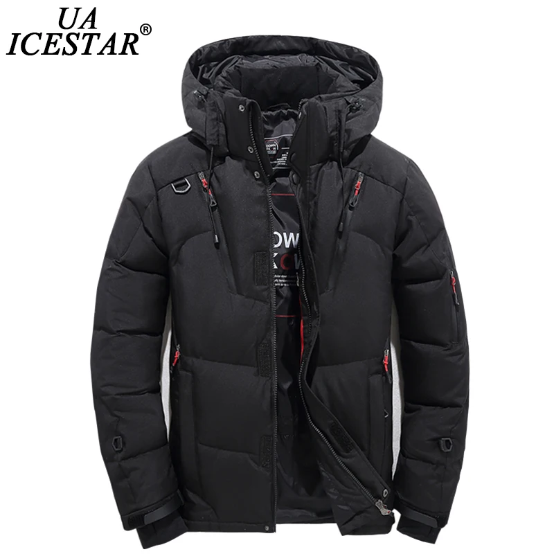 

UAICESTAR Brand Men Duck Down Jacket Coat Thick Warm Casual Fashion Winter Parkas Men High Quality Windproof Men's Down Jackets