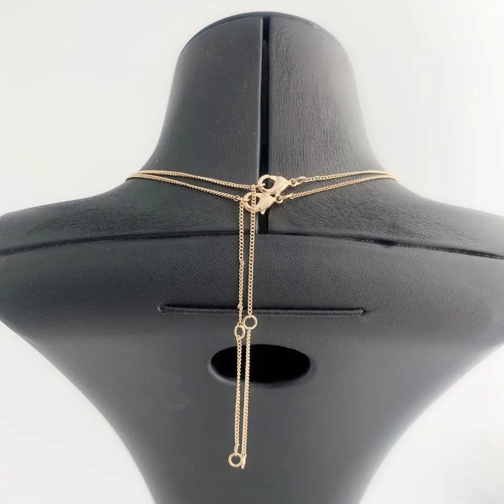 Новые золотые ожерелья модные ювелирные изделия свадебные подарки Женские