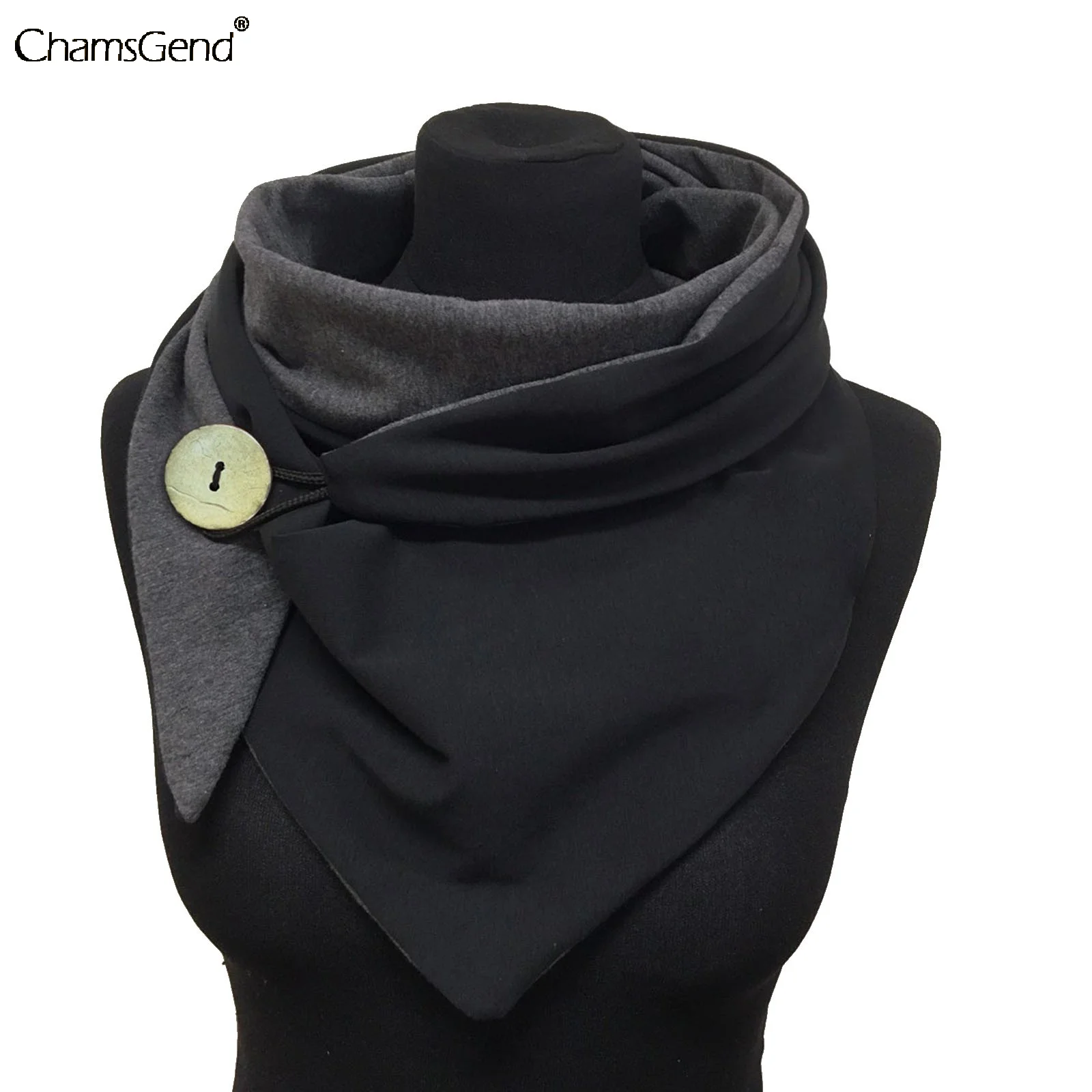 

Women's Scarf Casual Vintage Striped Dots Print Neckerchief Winter Warm Pashmina Neck Wraps Warmers Shawls Woman Scarves