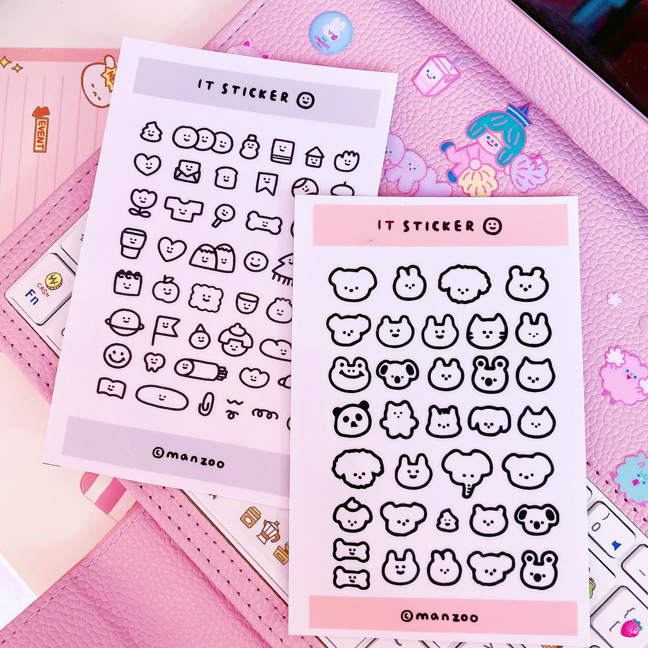 3 шт./лот Kawaii Мультяшные животные DIY наклейки украшение Скрапбукинг альбом