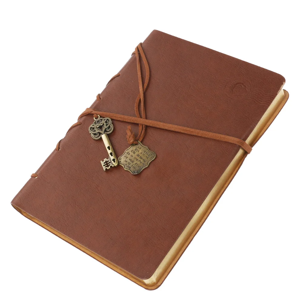 

Classic Vintage Style PU Cover Notebook Travel Diary Sketchbook (Coffee)