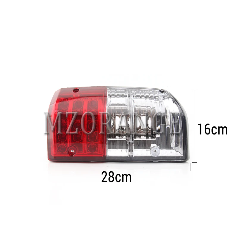 MZORANGE Tail светильник для Nissan Patrol GQ 1988 1997 серии 1 2 26550 05J00 красный фонарь стоп сигнала