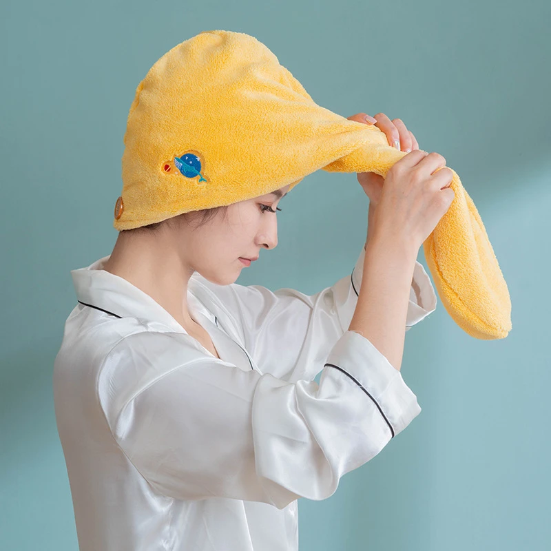 

Magic Microfiber Hair Fast Drying Wrap Lady Towel Quick Dry Hair Hat Cap Turban Head Wrap Bathing Tools Super Absorbent Shower