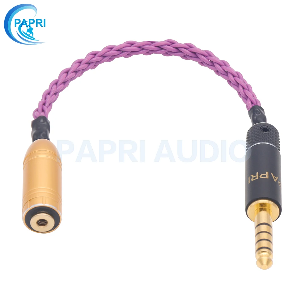 PAPRI 4 мм балансировочный штекер до 2 5 гнездовой аудиокабель для наушников 10 см 1