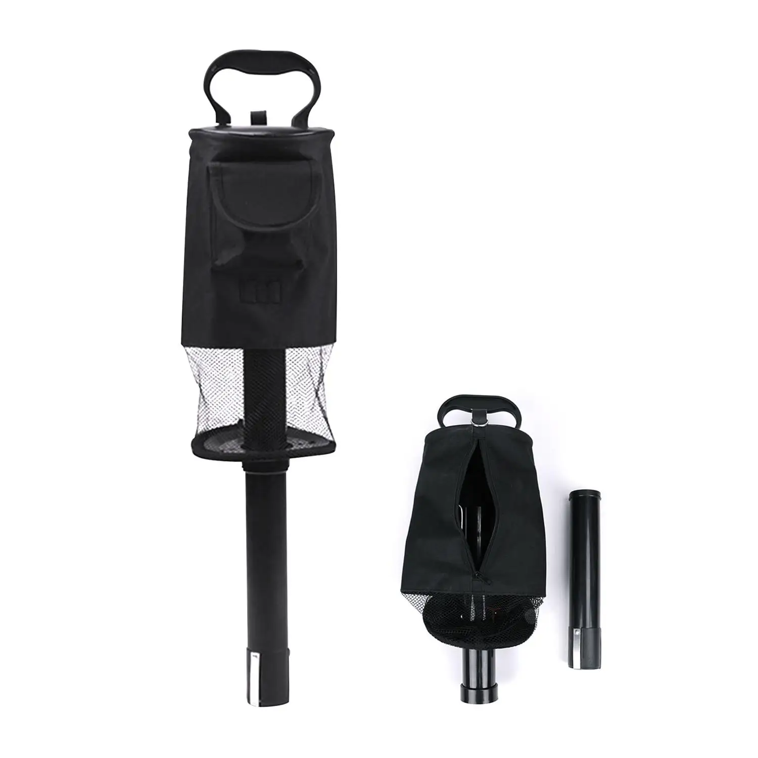 

2 Colors Portable Golf Ball Retriever Bag Golf Ball Shag Bag Ball Picker Collector Easy To Pick Up Golf Balls Golf Accessories
