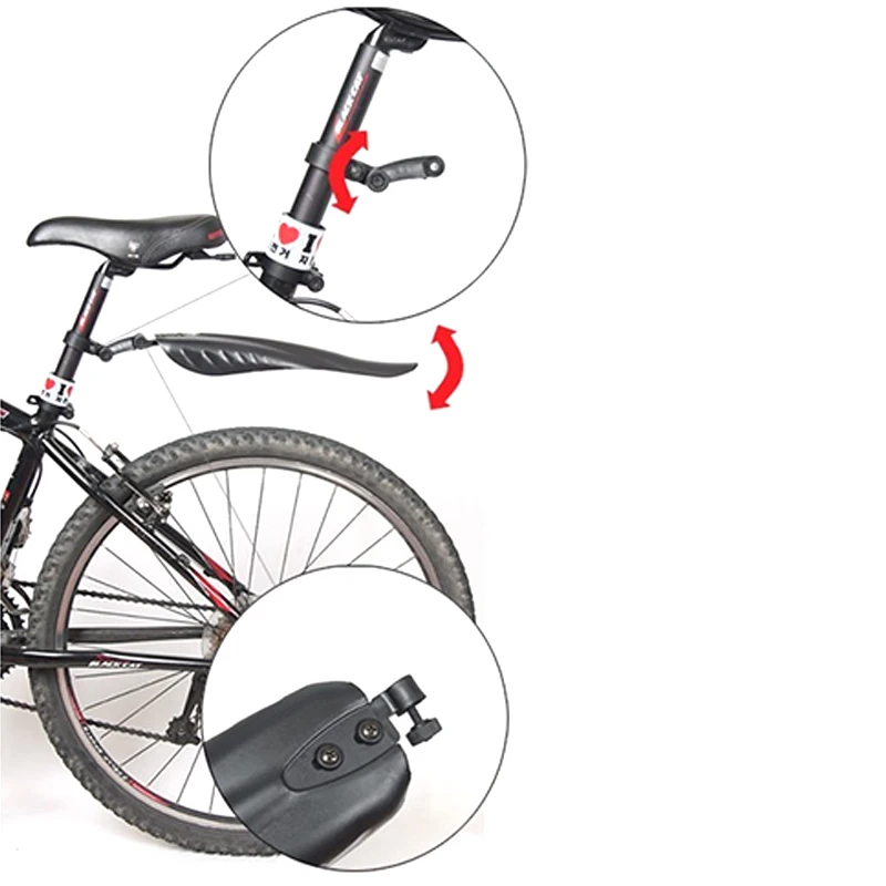 

Cycling Mountain Bike Fender Black Universal Bicycle Widened Fender for Road Bike Cycling Riding Sports Bike Accessories