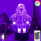 3D аниме свидание и прямая, принцесса, кавайная, тоука ядо, Бог, горика Кодори, ПВХ экшн-фигурка, игрушка, светодиодный ночсветильник, USB, настольная лампа, статуя