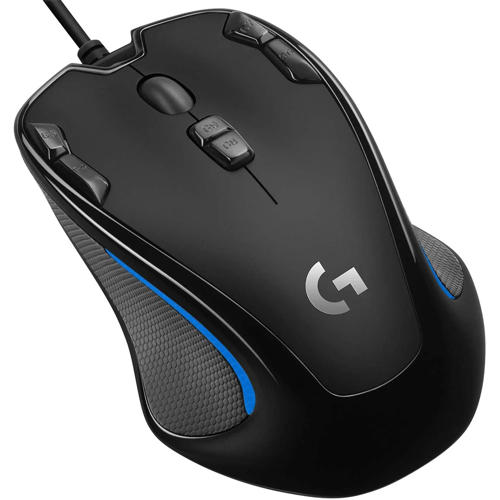 Logitech G300S Optical Gaming Mouse 2500DPI Ergonomic Wired Mice | Компьютеры и офис