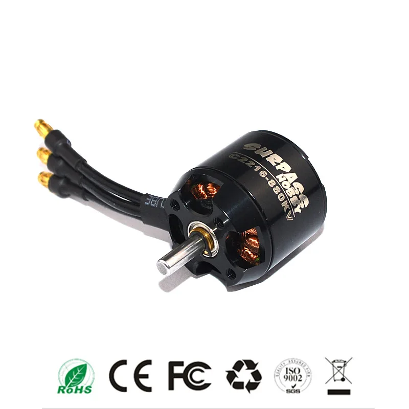 Двигатель SURPASS HOBBY 2216 C2836 750KV 880KV 1120KV бесколлекторный для радиоуправляемого