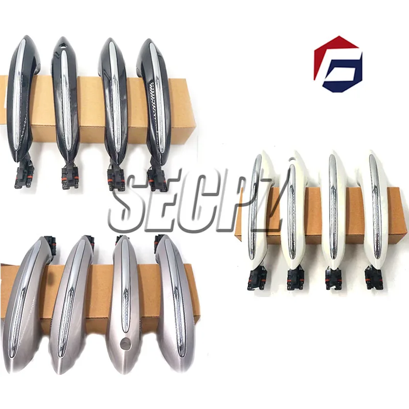 Цвета шампанского черного белого цвета удобная внешняя ручка для BMW 5 6 7 серии F01 F02