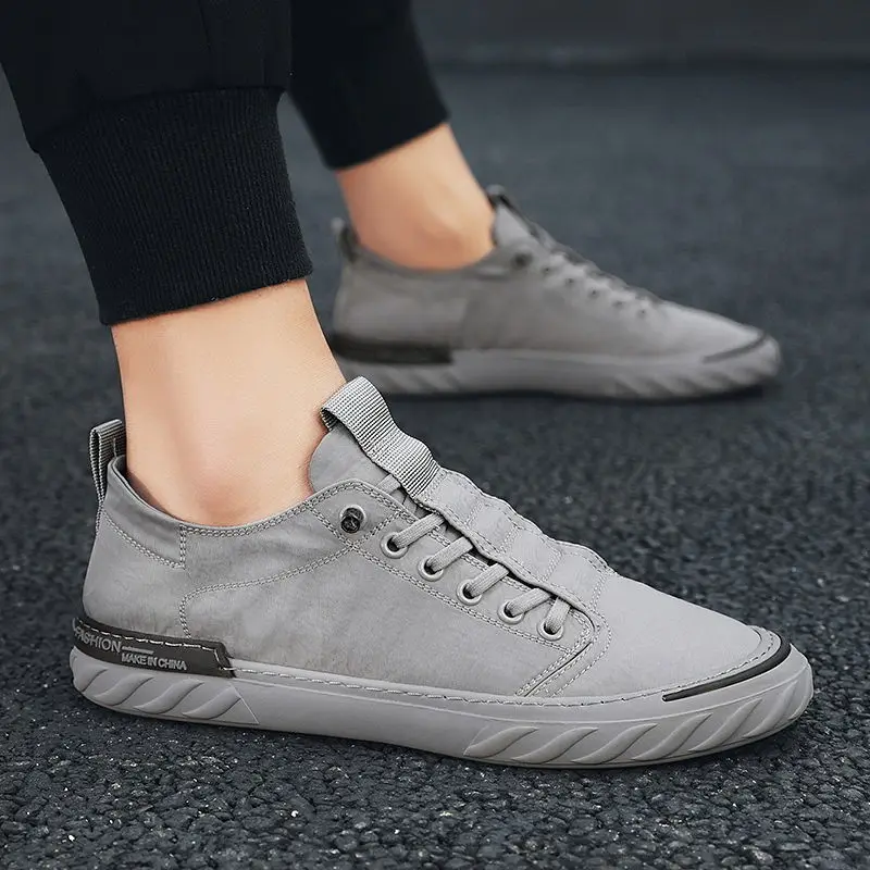 

2021 new cloth shoes men's breathable and odor proof ice thin canvas shoes in summer