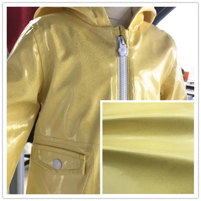 

Искусственная синтетическая кожа, толщина 0,46 мм, желтое зеркальное отражение с лазерными точками вспышки, искусственная кожа, материал ...