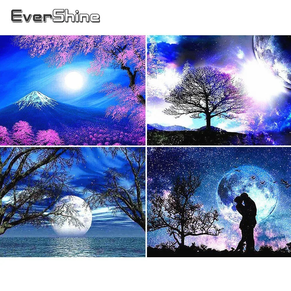Evershine 5D Алмазная мозаика продажа пейзаж картина выложенная алмазами полный
