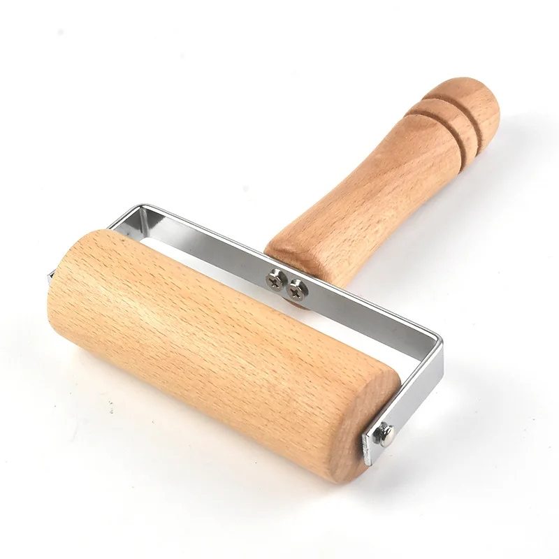 

Wooden Rolling Pin, Hand Dough Roller for Pastry, Fondant, Cookie Dough, Chapati, Pasta, Bakery, Pizza. Kitchen tool