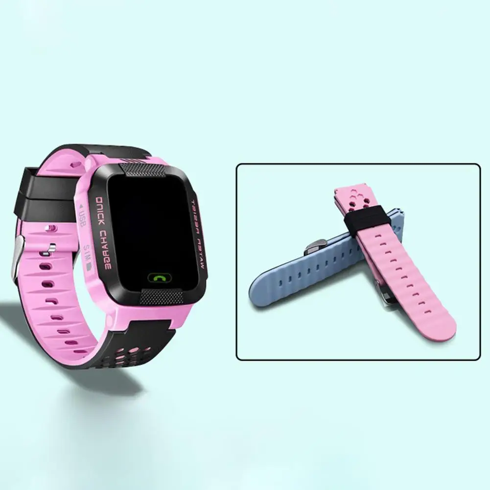 Для маленьких детских умных часов Genius два цвета силиконовый сменный Браслет