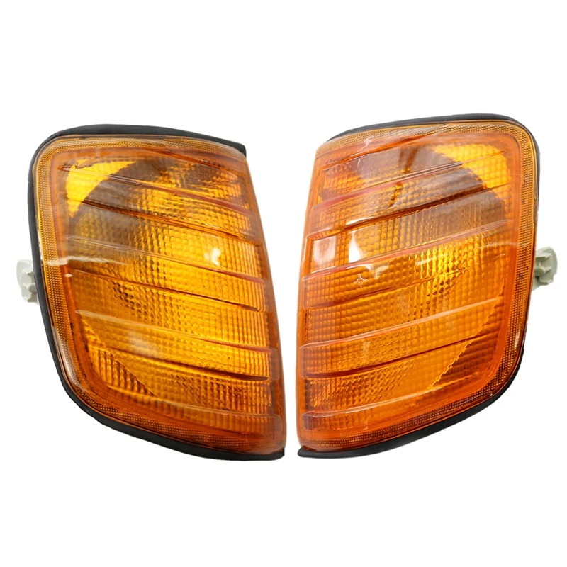 

Amber Corner Lights Parking Turn Signal for Mercedes Benz E-Class W124 1985-1995