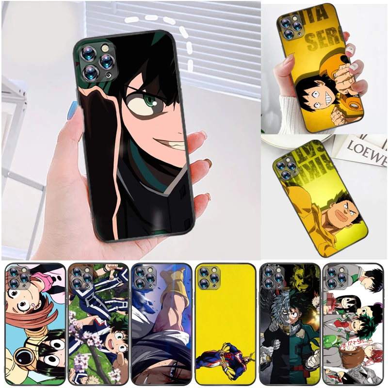 

My Hero Academia Todoroki Shouto Tomura Boku Dabi Shigaraki Bakugou Katsuki Phone Case For iPhone 6 6S 6Plus 7 8 Plus Carcasa