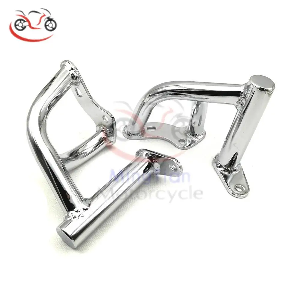VMAX1200 Engine Guard Highway Crash Bar Lower Buffer Frame Protection Side Mount Bumper for Yamaha V-MAX VMAX 1200 1991 - 2007 | Автомобили