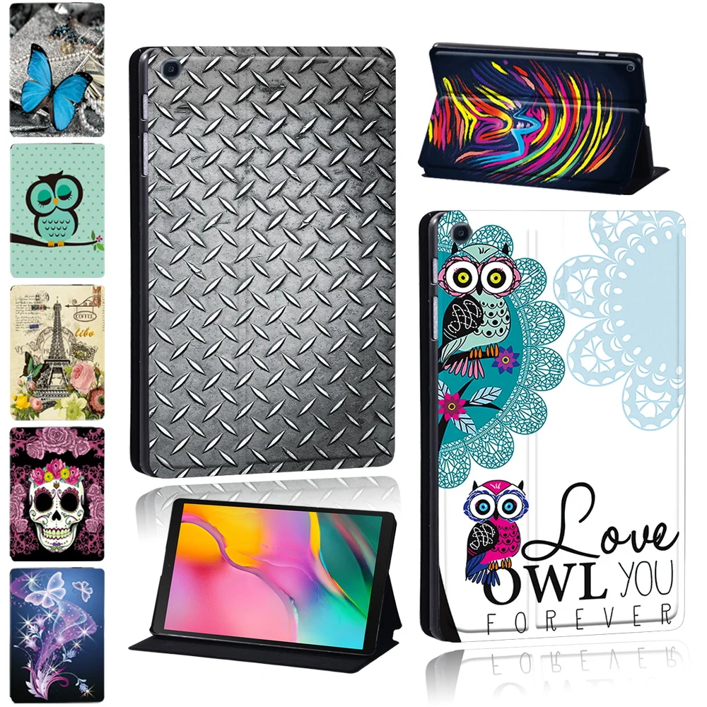 

For Samsung Galaxy Tab A T290/T295 (2019) 8.0 Inch Tablet Case Bracket Leather Drop Protection Cover + Stylus