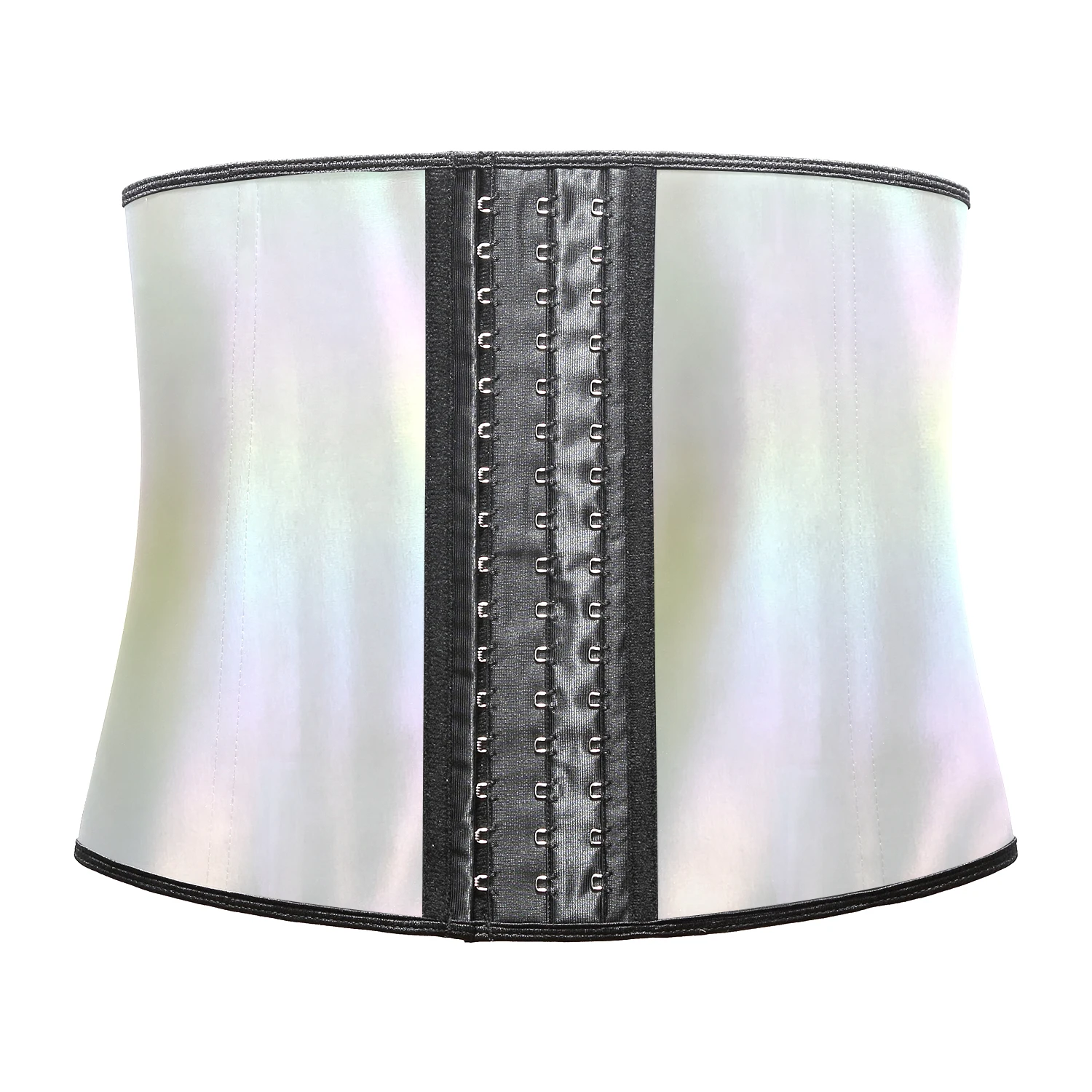 

Fashion Flash Style 9 Bone Steel Frame Latex Girdle Waist Band for Sports Belt Rapid Sweating of Gym