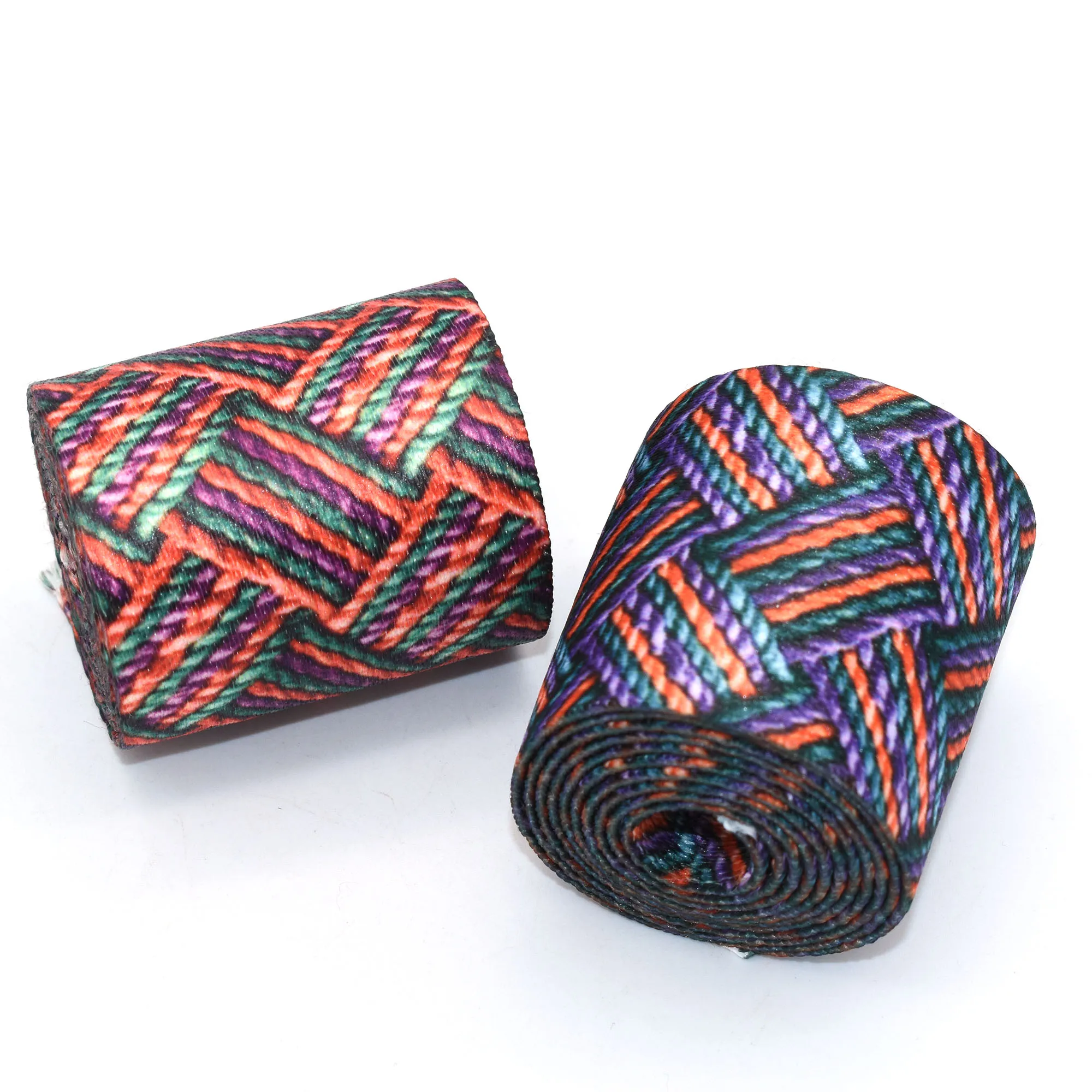 Лента жаккардовая из полиэстера ткань 2 дюйма ремень для кошелька брелок ключей