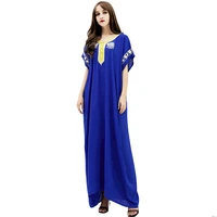 dubai arab hijab dress embroidery plus size muslim ethnic long skirt mosque ramadan long skirt islamic fashion clothing