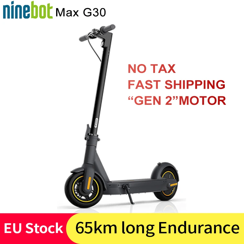 2020 оригинальный Ninebot Max G30 KickScooter 65 км пройденное расстояние в милях Smart