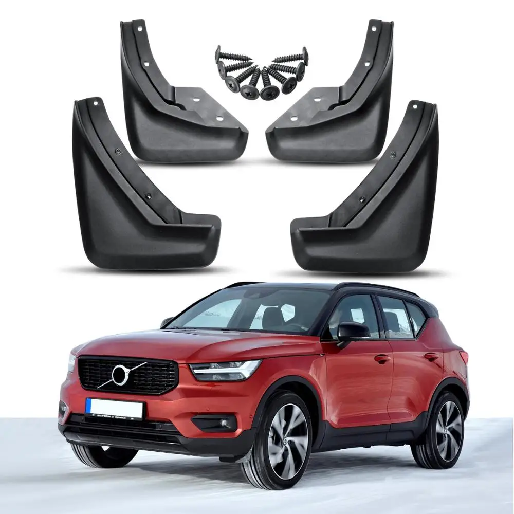 

Брызговики LFOTPP для автомобиля, брызговики для XC40 2018 2019 2020, передние и задние брызговики, защитные Брызговики, брызговики, наружные детали