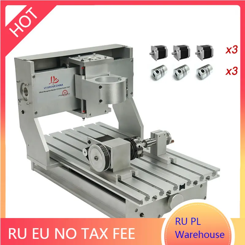 DIY cnc 3020 рамка 3 оси 4 для гравировального фрезерного станка с ЧПУ шариковые